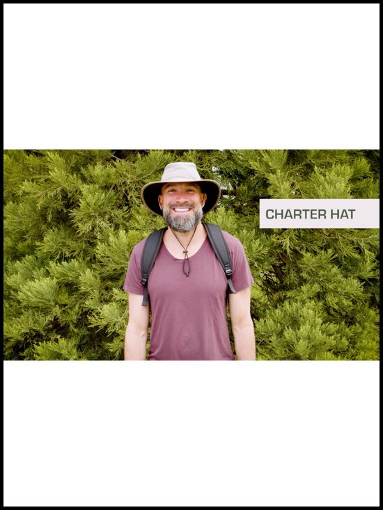 UPF 50+ Fishing Hat with Chin Strap, Packable Sun Hat
